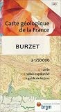 Carte géologique : Burzet