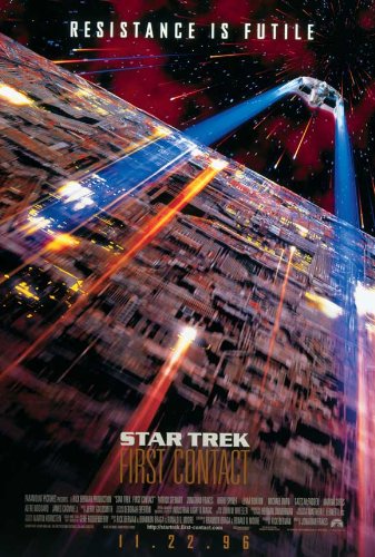 Star Trek: First Contact Poster Movie C 11x17 Patrick Stewart Jonathon Frakes Brent Spiner