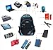 MATMO Casual Student Backpack School Bag for Teenage Girls and Boys Blue