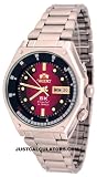 Orient Men's SK Series Self-Winding Automatic Watch Model BEMAL001H (Burgandy Face)