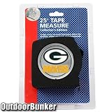 Green Bay Packers 25-Inch Black Tape Measure