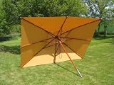 Sonnenschirm Schirm Marktschirm 3x3 3m X 3m eckig Sahara