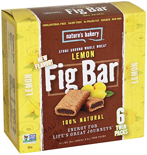 Nature's Bakery Whole Wheat Fig Bars - Lemon - 6 ct