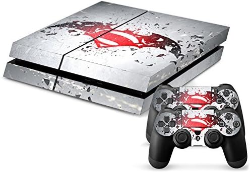 OOCEE Hero Decal Cover Skin Sticker For PS4 Console &amp; 2 Controller