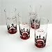 Elvis "Silhouette Wrap" HiBall High Ball Glasses