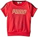 PUMA Big Girls' Studded Short-Sleeve Sweatshirt