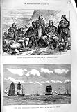 Keepel Ship プリマス 1875 人の民間防衛隊のダルマチアの海軍大将