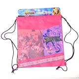 Hannah Montana Cinch Bag w/ Front Pocket (great for books, sports gear, sleepover clothes, more!)