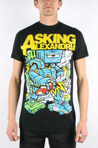 Asking Alexandria - Mens Killer Robot Slim Fit T-shirt