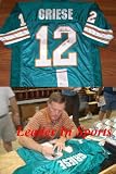 Bob Griese Autographed Jersey - Miami Dolphins - NFL Hall of Fame