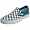 Ocean Depths/True White Checkerboard