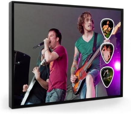 Funeral For A Friend (WK) Live Performance Framed Guitar Plectrum Pick Display