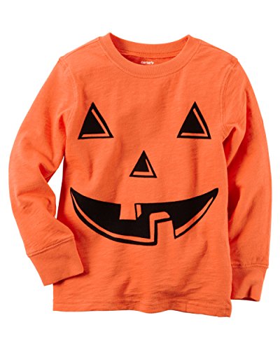 Carter's Long-Sleeve Pumpkin Tee