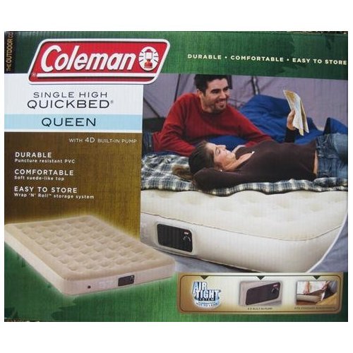 Coleman Single High Quickbed Queen Size Airbed