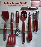 KitchenAid Cook's 7 Piece Culinary Utensil Set (Red)