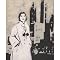 Woman in New York - 16 X 20"