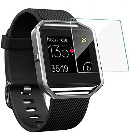 Vetu Tempered Glass Screen Protector For Fitbit Blaze Fitness Smart Watch