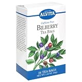Alvita Tea Bags Bilberry Caffeine Free 24 tea bags Pack of 3 by Alvita
