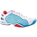 Mens Lacoste Repel White/Blue/Orange Tennis Shoes