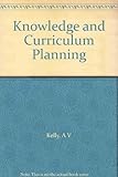 Knowledge and curriculum planning