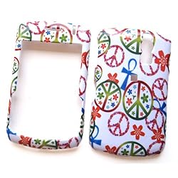 RIM Blackberry Curve 8300 8310 8320 8330 Snap-On Protector Hard Case Image Cover "Peace Parade" Design