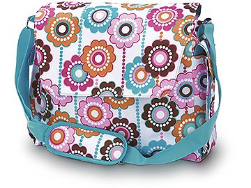 Crazy Daisy Messenger Bag Diaper