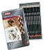 Derwent Graphic Pencils Sketching Graphite 9B-H Ref 34215 [Pack 12]