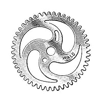 Wald Steel OPC Chainwheel 42T x 1/8 #542 Chrome