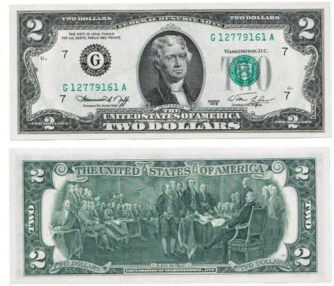 1976 $2 BILL ~~ FEDERAL RESERVE NOTE