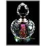 Art Deco Crystal Perfume Bottle