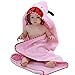 IDGIRL Cartoon Animal Style Hooded Baby Towel 0-6 years