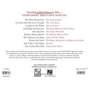 Teaching Little Fingers to Play: Disney Tunes