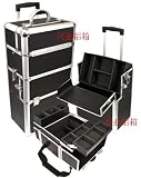 Portable Cosmetic Beauty Make Up Carry Case Box Trolley Free Shipping