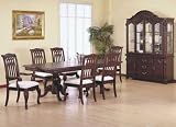 8 Piece Double Pedestal Extension Dining Room Set