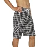 Mens Hurley Skate & Surf Boardshorts Board Shorts - Black (Size: 30)