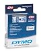 Dymo D-1 0.75 Inches x 23 Feet, Blue Print On White Tape, 1/Card (45804)