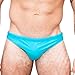 Taddlee Swimwear Men Solid Blue Swim Briefs Bikini Board Surf Sports Swimming (M)
