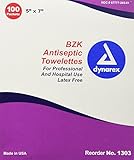 Antiseptic Wipe Benzalkonium BZK First Aid Wipes 100/Box