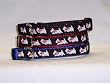 Designer Westie Dog Collar - Red Traditional Westie Collar - Medium - Made in USA