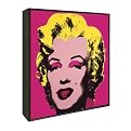 Andy Warhols Marilyn Monroe in Hot Pink - 10x10"