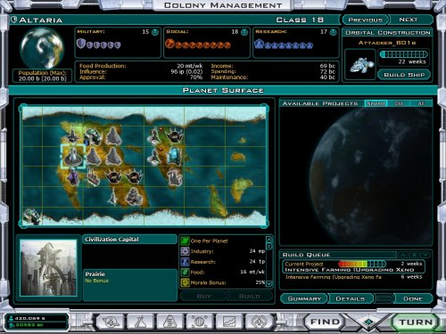 Cover image : GalacticCivilizations II Ultimate日マニュアル