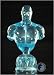 Iceman (X-Men) Clear Variant Mini Bust Bowen Designs!