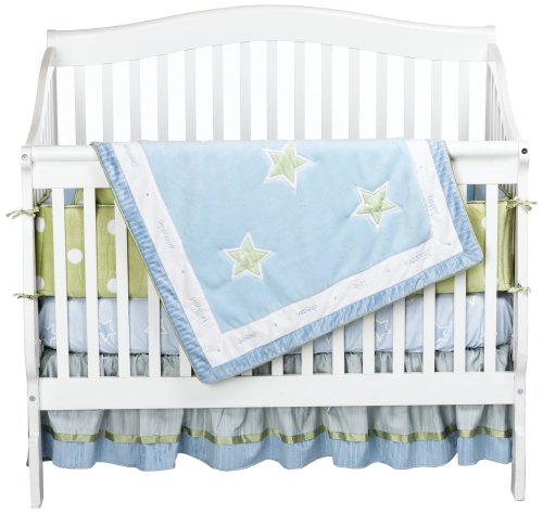 Lambs & Ivy 4 Piece Bedding Set in Star Baby Lambs & Ivy 4 Piece Bedding Set in Star Baby