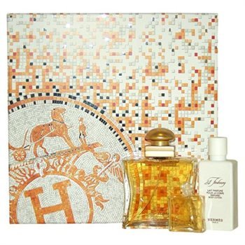 24 Faubourg By Hermes 3pc Set 1.6 Oz Edp Spray + 1.3 Ozs Body Lotion + 0.25 Ozs Edp Mini