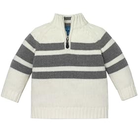 The Children's Place Boys Bold Stripe Half-zip Sweater Sizes 6m - 4t