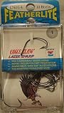 Eagle Claw FeatherLite Lazer Sharp Fishing Hooks - Size 4