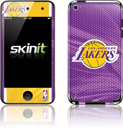 Skinit Los Angeles Lakers Home Jersey Vinyl Skin for iPod Touch (4th Gen)