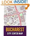 Bucharest, Romania City Center Street Map