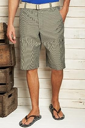 Blue Harbour Narrow Stripe Cargo Shorts £25