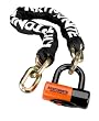 Kryptonite New York 1210 Bicycle Chain Lock and Evolution Series 4 Disc Lock (3-Foot x 3-Inch)